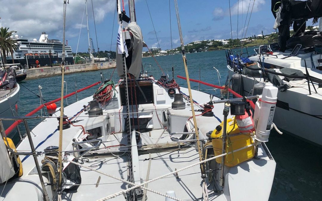 Kings Point Academy Sailors Excel in the Newport to Bermuda Race
